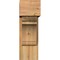 Ekena Millwork Olympic Block Rough Sawn Bracket w/ Offset Brace, Western Red Cedar, 8"W x 20"D x 24"H BKT0806X20X24OLY05RWR - alternate 3